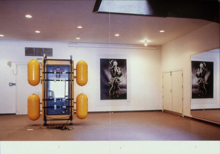 Exhibition Shot, Art meets Ads, Kunsthalle Düsseldorf, 1992