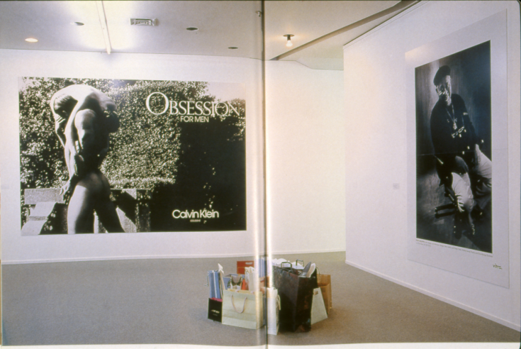 Exhibition Shot, Art meets Ads, Kunsthalle Düsseldorf, 1992