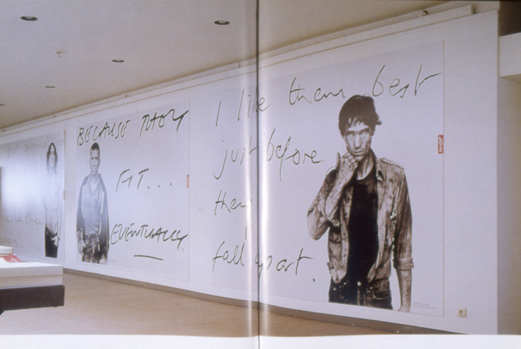 Exhibition Shot, Art meets Ads, Kunsthalle Düsseldorf, 1992