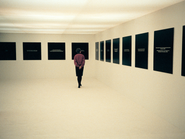 Michael Schirner, Pictures in our Minds, Hamburg 1985, Exhibition Shot