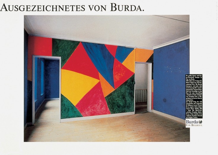 Imageanzeige für die Burda GmbH, München 1989